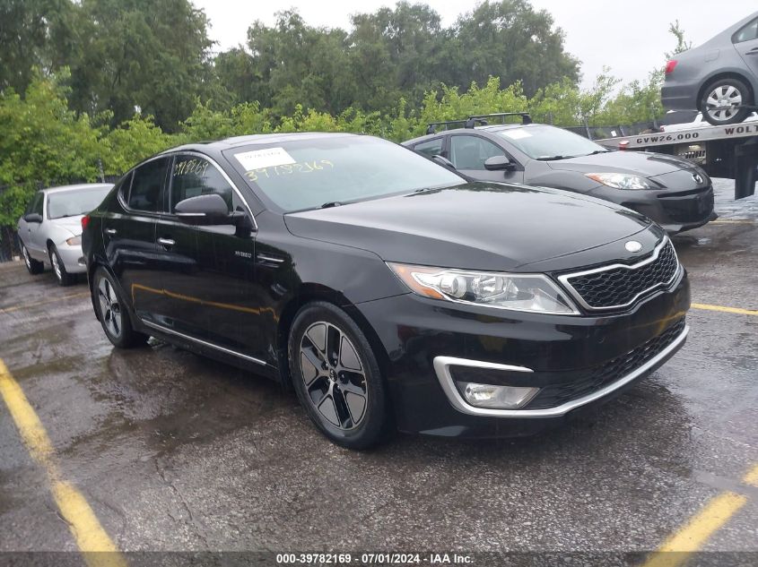 2013 KIA OPTIMA HYBRID EX