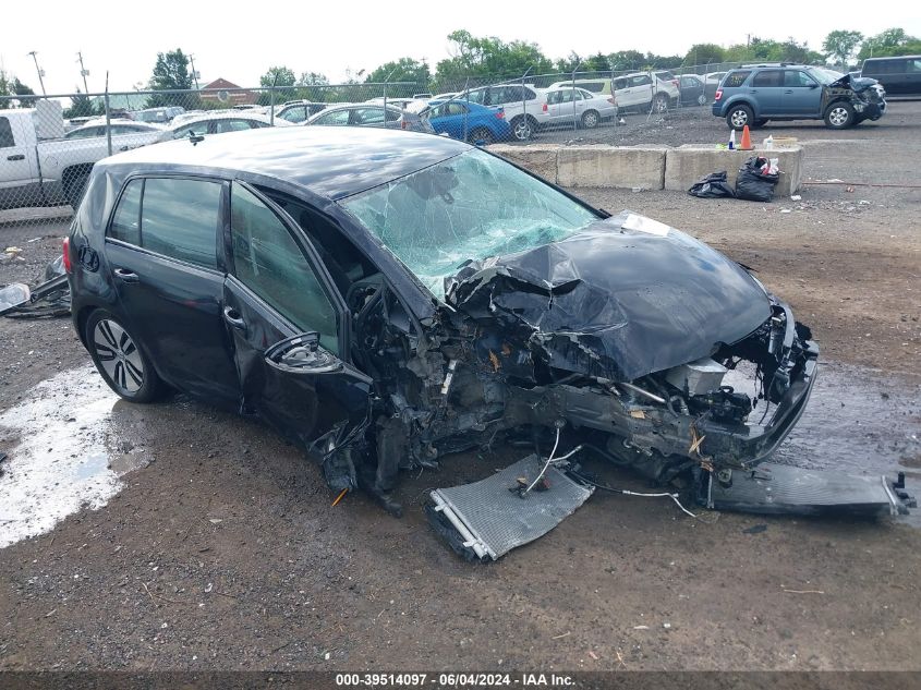 2016 VOLKSWAGEN E-GOLF SE