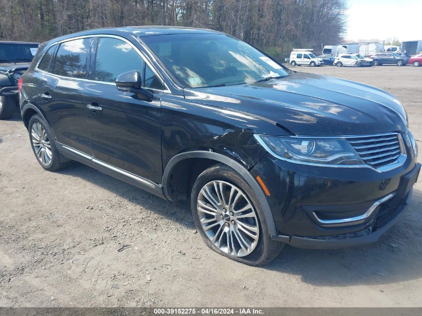 2017 LINCOLN MKX RESERVE