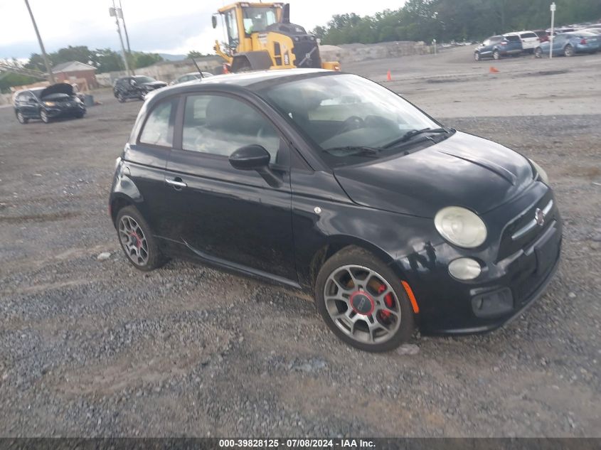 2012 FIAT 500 SPORT