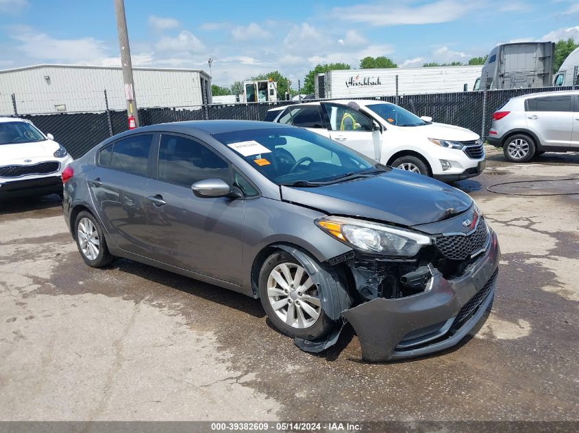 2016 KIA FORTE LX