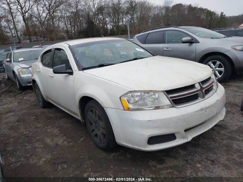 2013 DODGE AVENGER SE