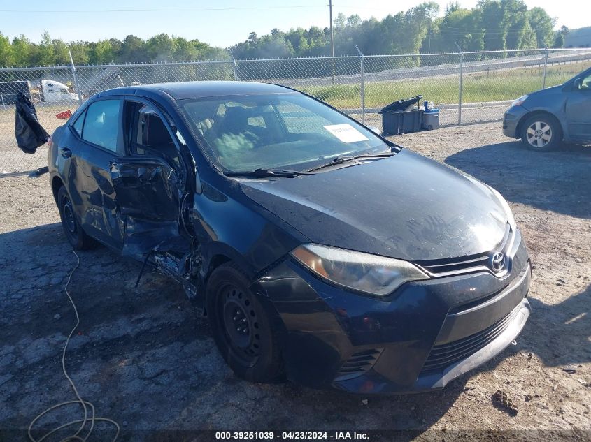 2015 TOYOTA COROLLA LE