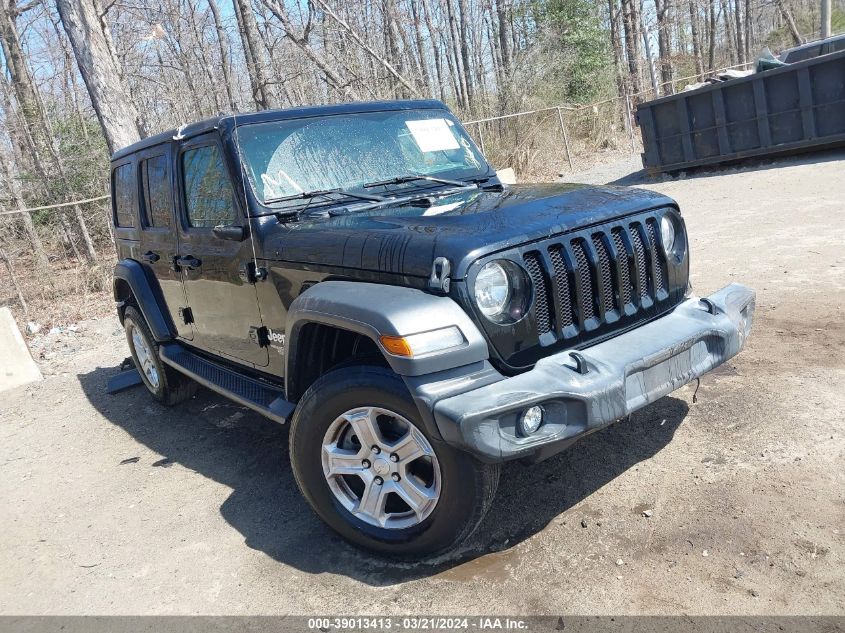 2019 JEEP WRANGLER UNLIMITED SPORT S 4X4