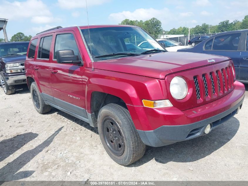 2012 JEEP PATRIOT SPORT