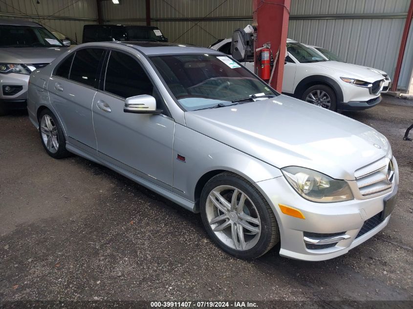 2012 MERCEDES-BENZ C 250 LUXURY/SPORT