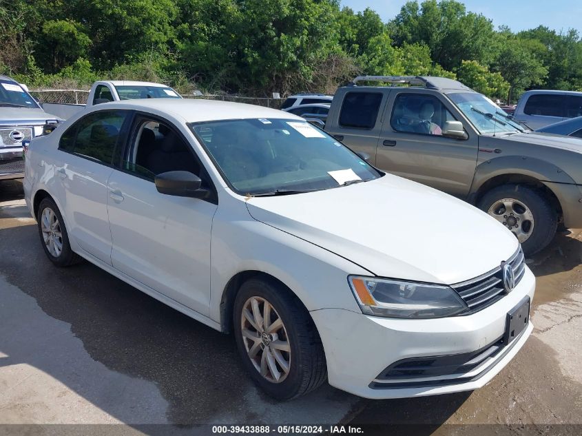 2015 VOLKSWAGEN JETTA 1.8T SE