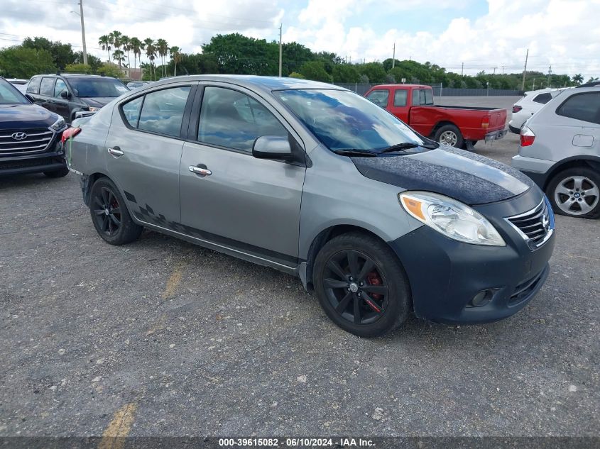 2014 NISSAN VERSA S/S PLUS/SV/SL