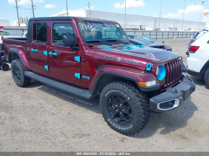 2022 JEEP GLADIATOR TEXAS TRAIL 4X4