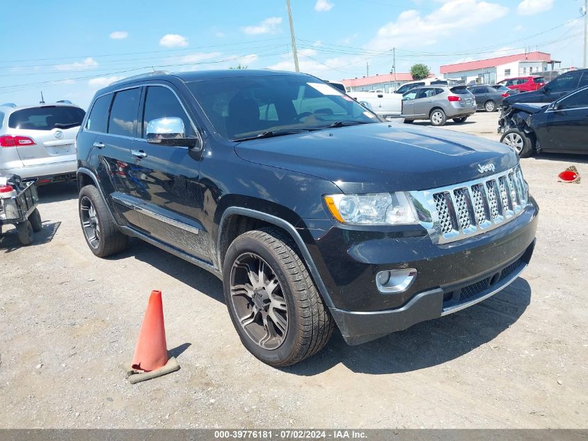 2012 JEEP GRAND CHEROKEE OVERLAND