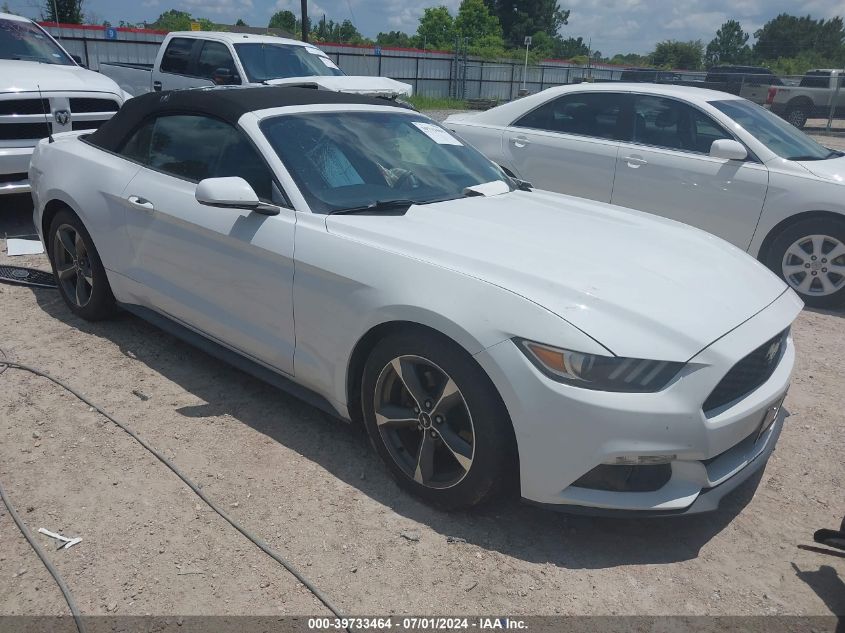 2016 FORD MUSTANG V6