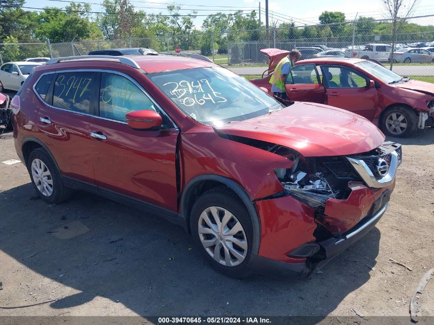 2016 NISSAN ROGUE S