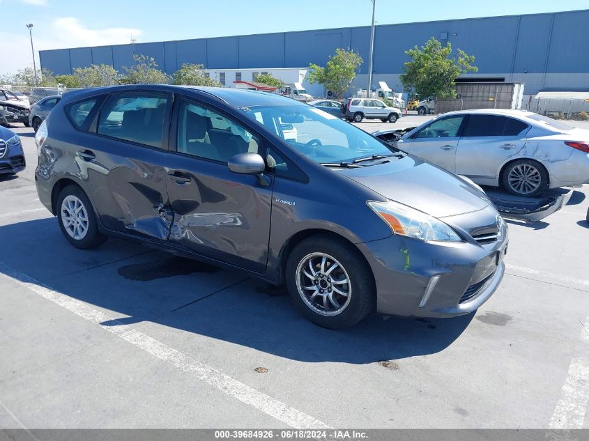 2014 TOYOTA PRIUS V THREE