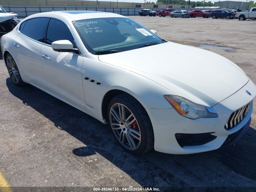 2017 MASERATI QUATTROPORTE S GRANSPORT