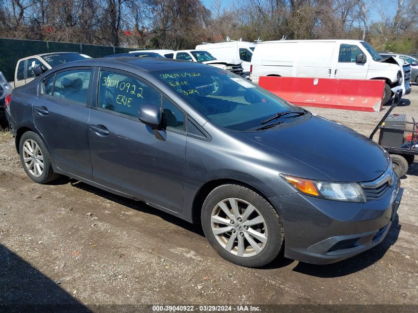 2012 HONDA CIVIC EX-L