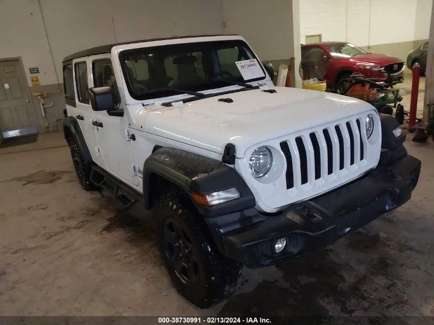 2018 JEEP WRANGLER UNLIMITED SPORT 4X4