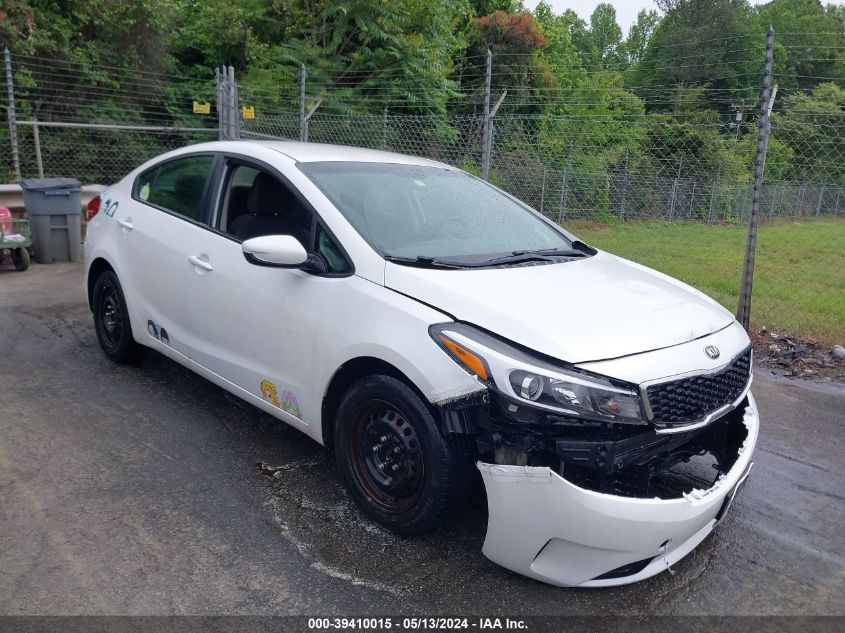 2018 KIA FORTE LX