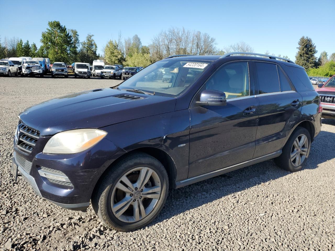 2012 MERCEDES-BENZ ML 350 4MATIC