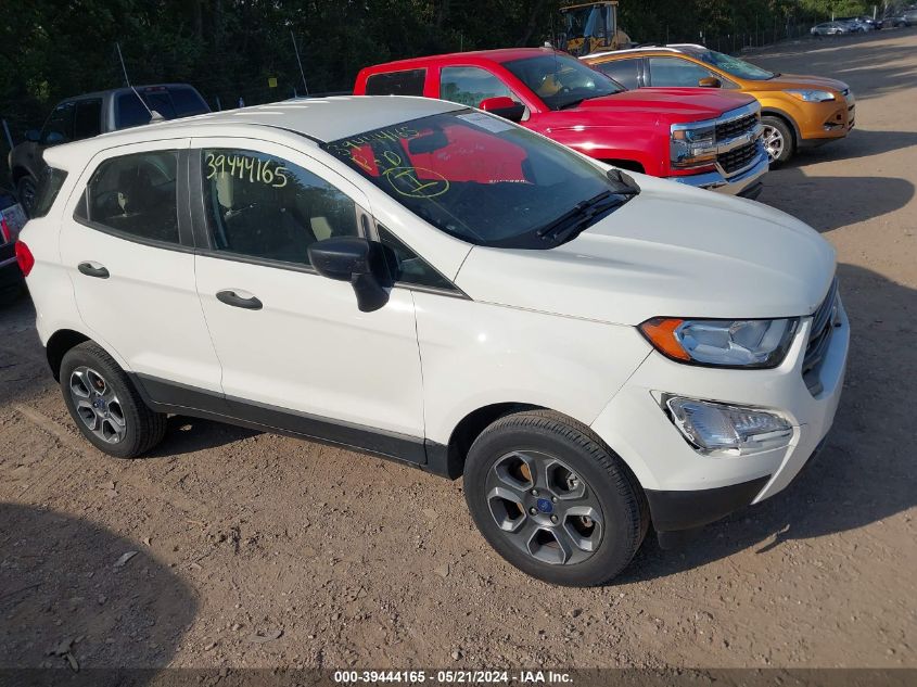 2021 FORD ECOSPORT S