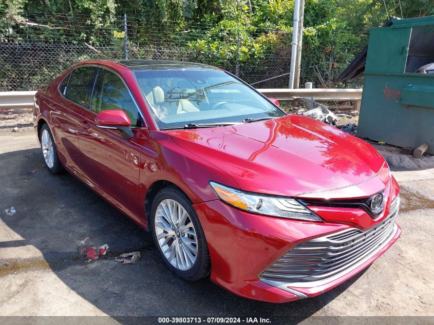 2018 TOYOTA CAMRY XLE