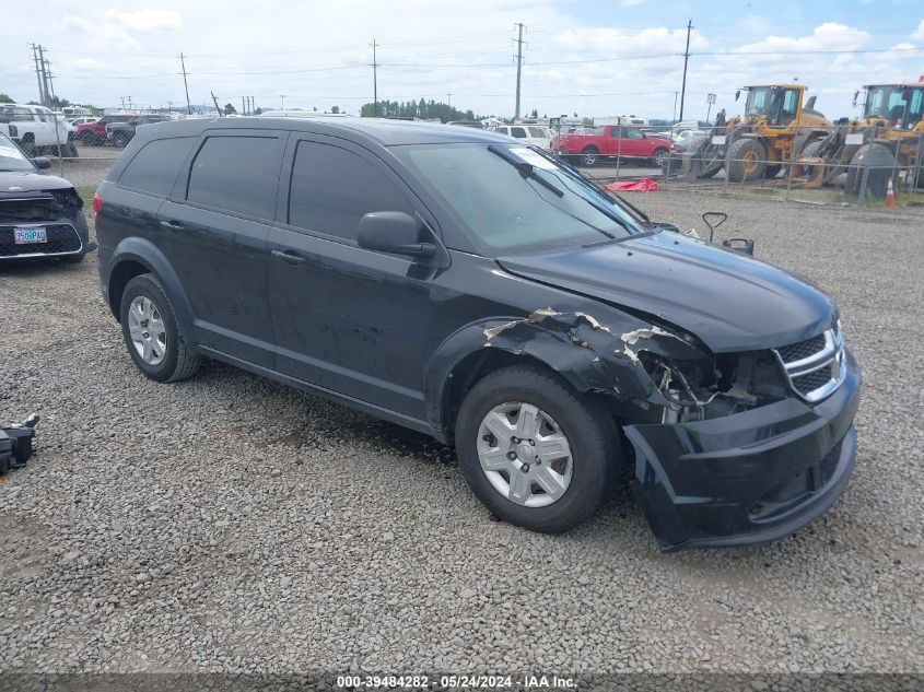 2012 DODGE JOURNEY SE/AVP