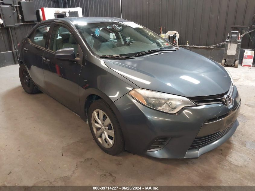 2016 TOYOTA COROLLA LE