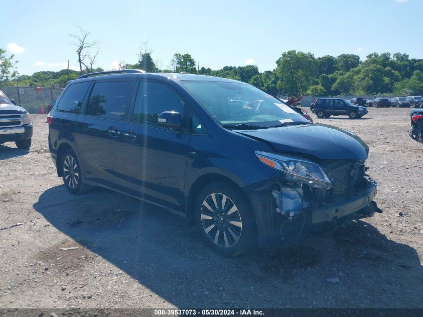 2019 TOYOTA SIENNA LIMITED PREMIUM 7 PASSENGER