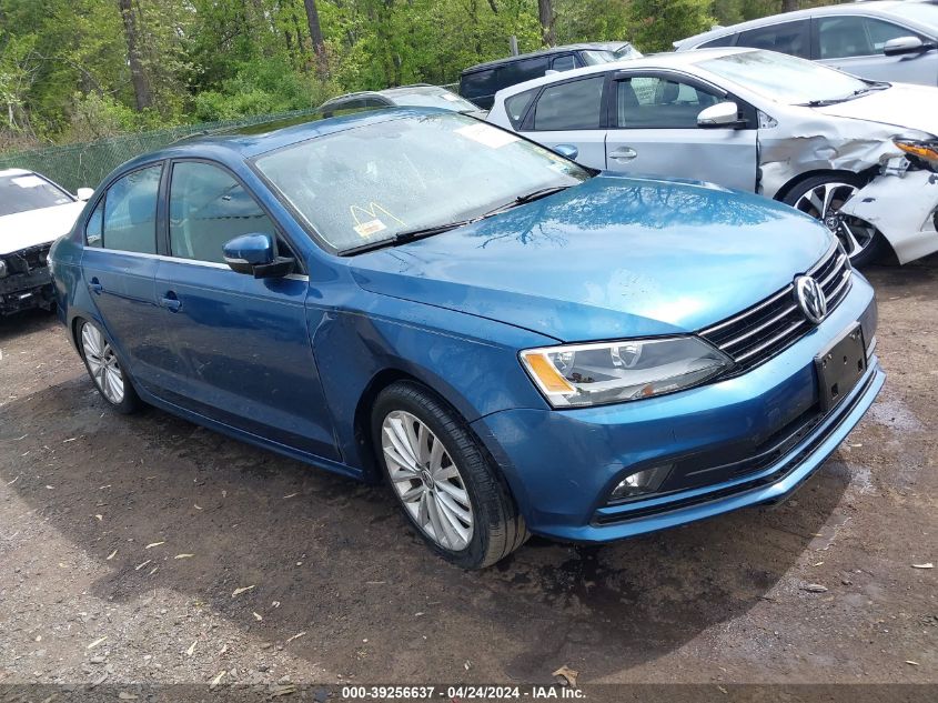 2016 VOLKSWAGEN JETTA 1.8T SEL