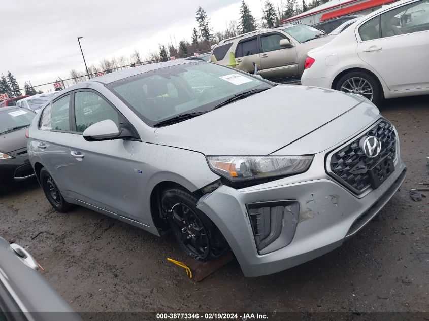 2020 HYUNDAI IONIQ HYBRID BLUE