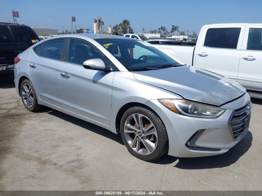 2017 HYUNDAI ELANTRA LIMITED