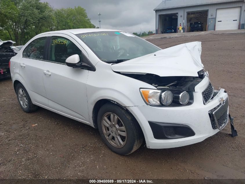 2012 CHEVROLET SONIC 2LT