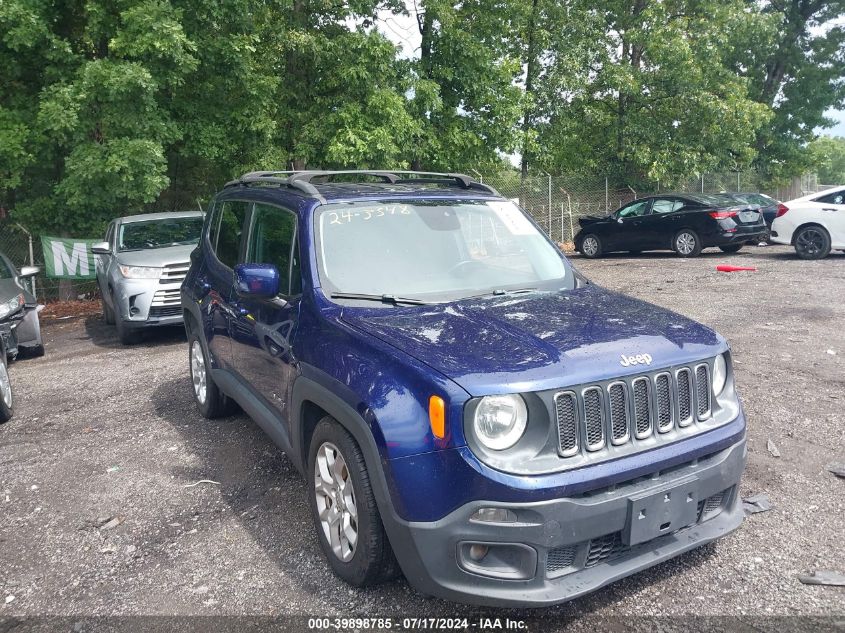 2016 JEEP RENEGADE LATITUDE