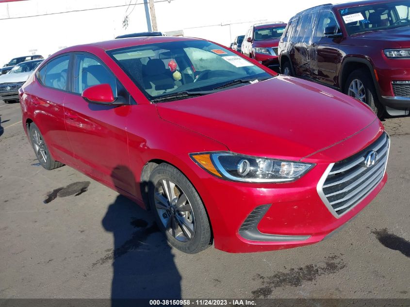 2018 HYUNDAI ELANTRA SEL