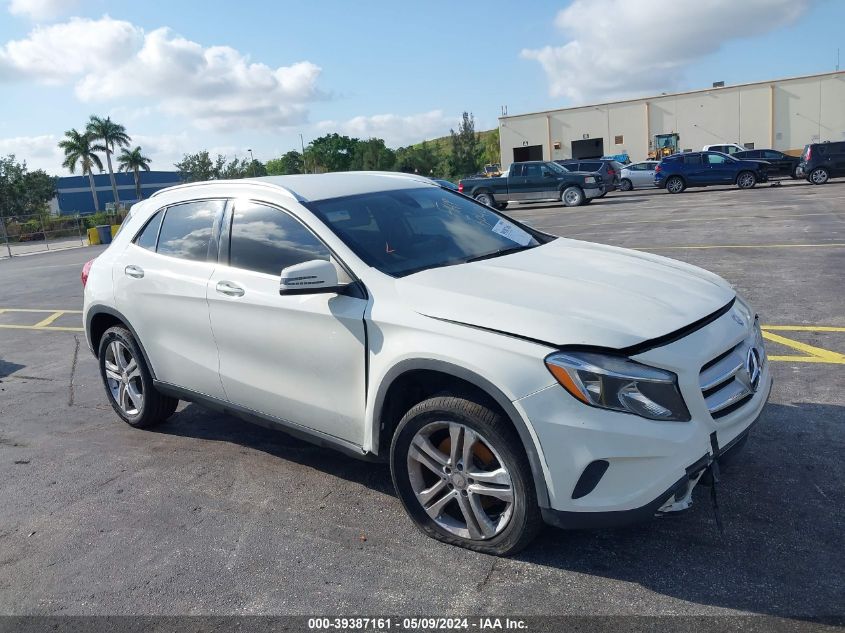 2017 MERCEDES-BENZ GLA 250 4MATIC