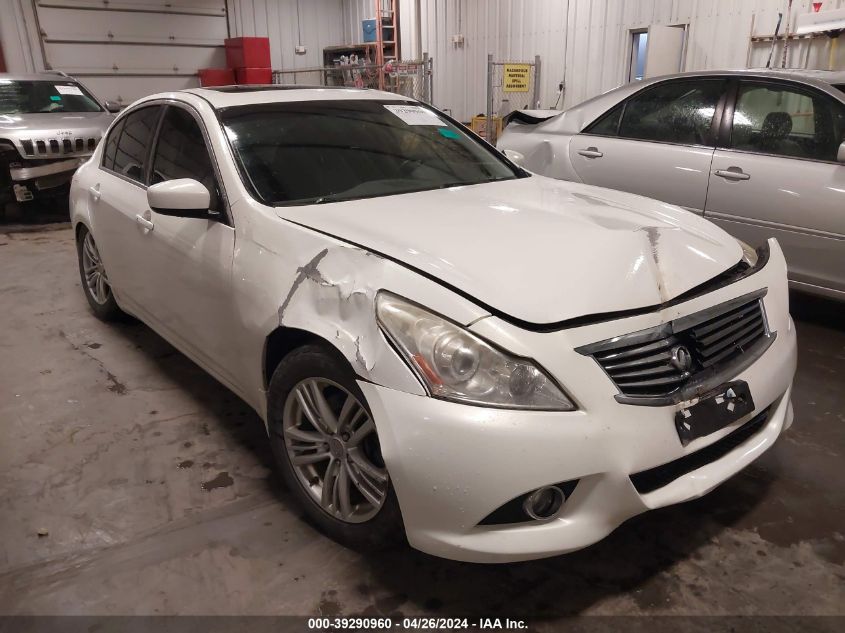 2013 INFINITI G37X