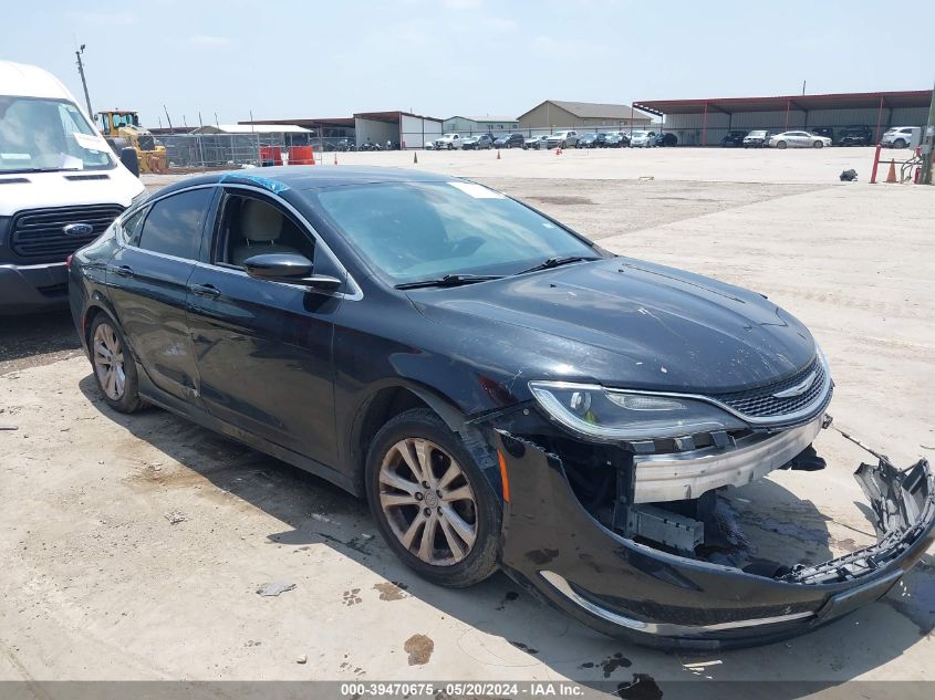 2015 CHRYSLER 200 LIMITED