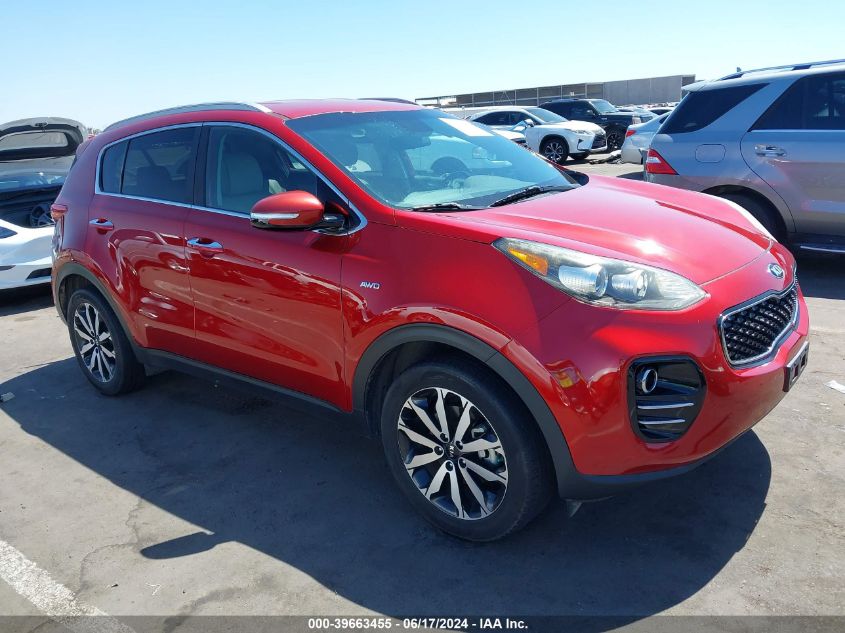 2018 KIA SPORTAGE EX