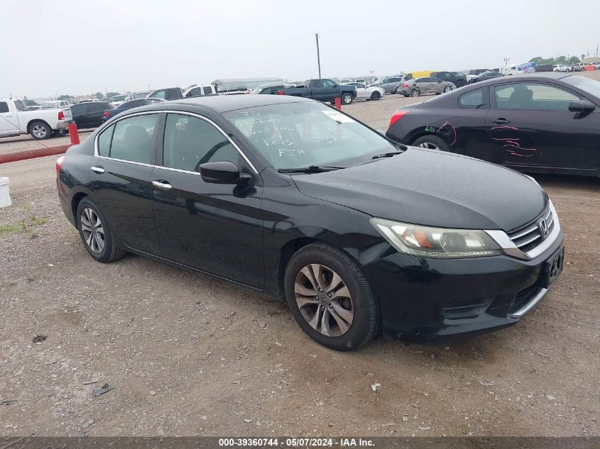 2015 HONDA ACCORD LX