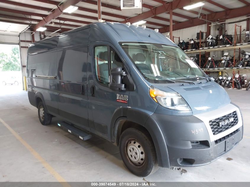 2020 RAM PROMASTER 3500 CARGO VAN HIGH ROOF 159 WB EXT