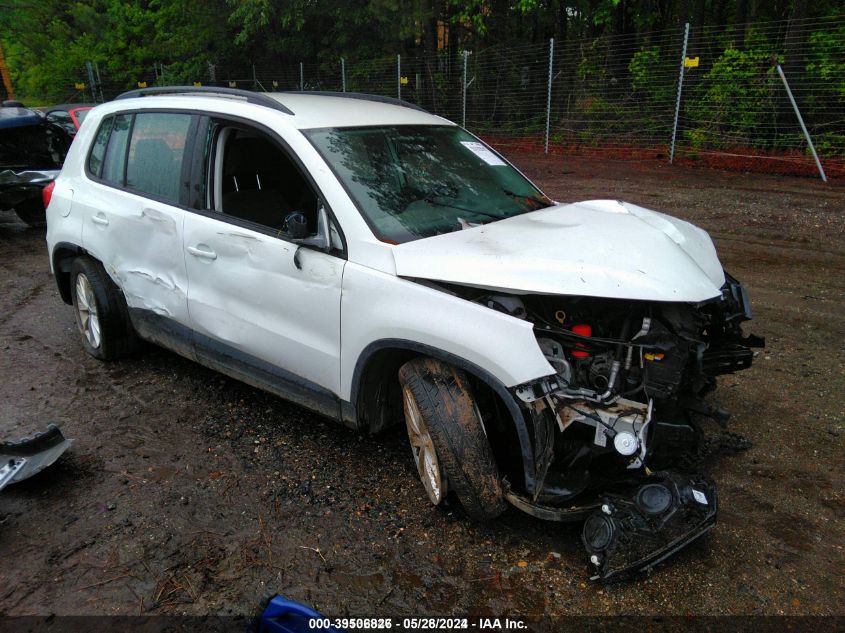 2017 VOLKSWAGEN TIGUAN 2.0T/2.0T S