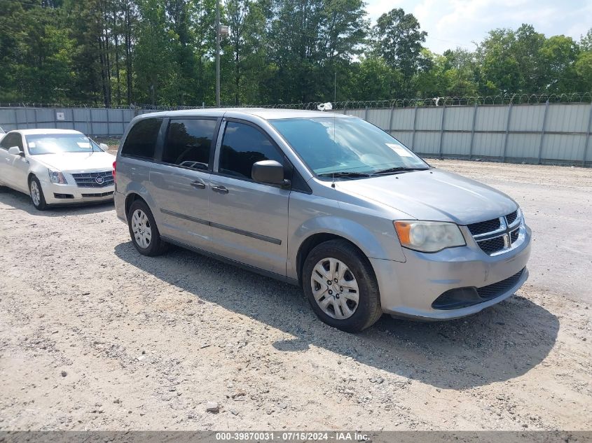 2013 DODGE GRAND CARAVAN AMERICAN VALUE PKG