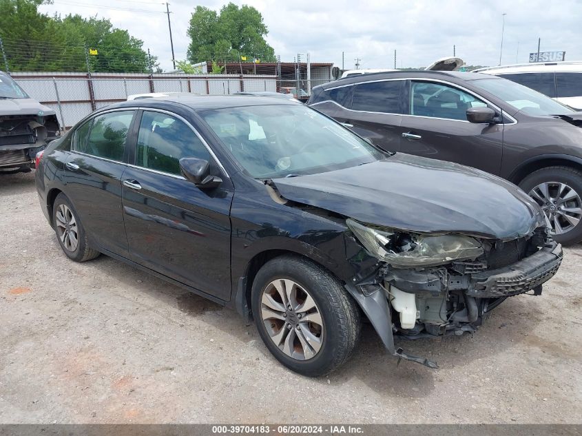 2013 HONDA ACCORD LX