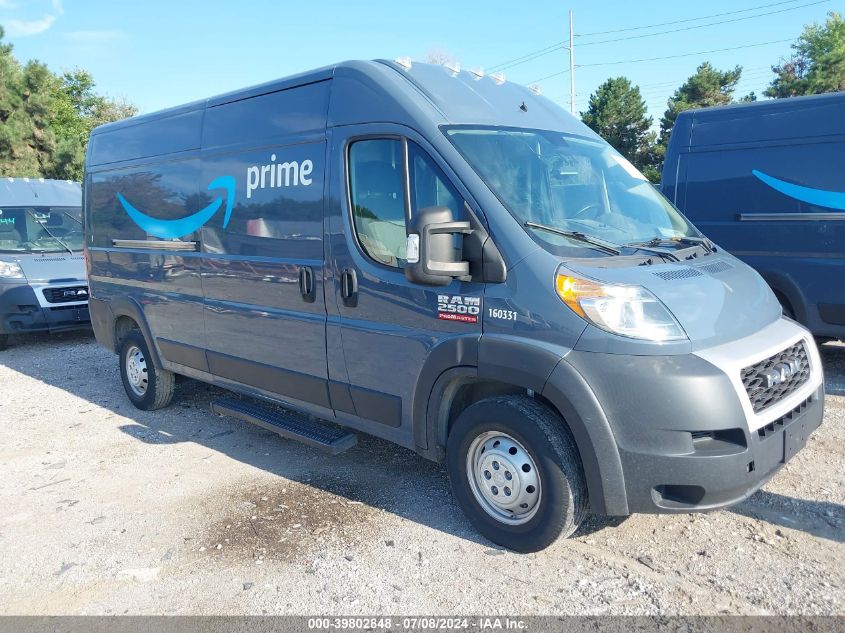 2019 RAM PROMASTER 2500 HIGH ROOF 159 WB