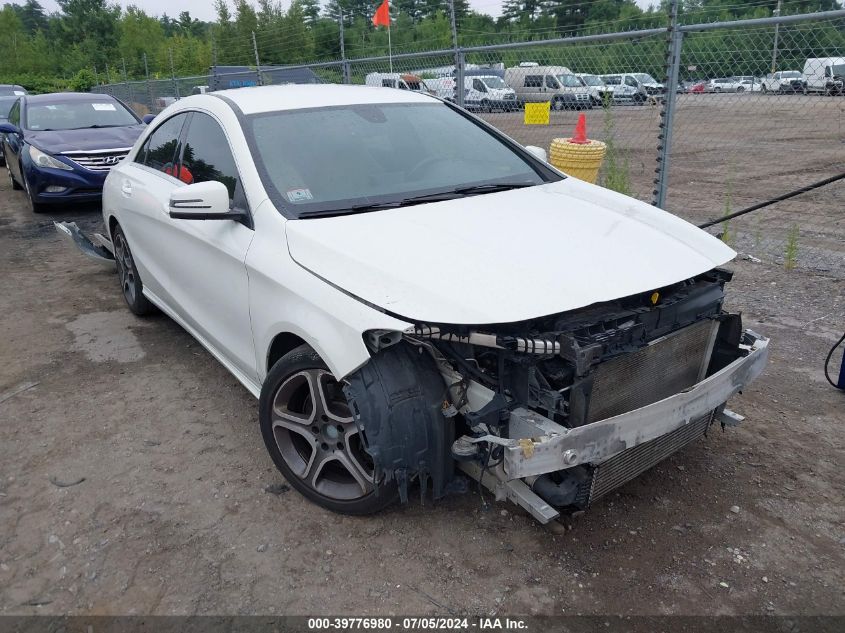 2014 MERCEDES-BENZ CLA 250 4MATIC