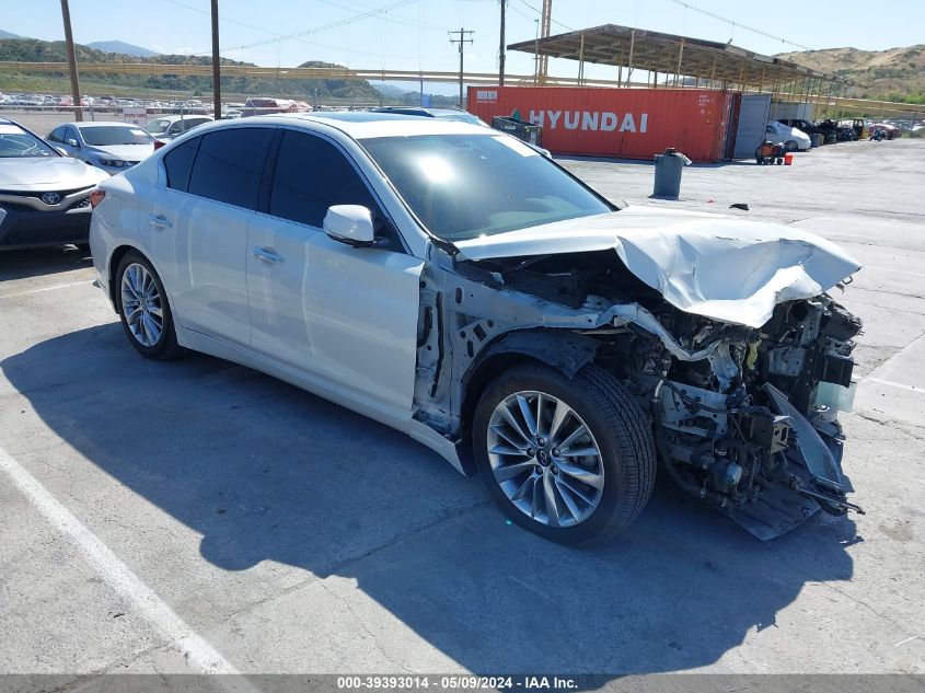 2021 INFINITI Q50 LUXE