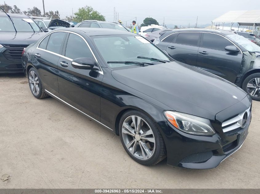 2015 MERCEDES-BENZ C 300 LUXURY/SPORT