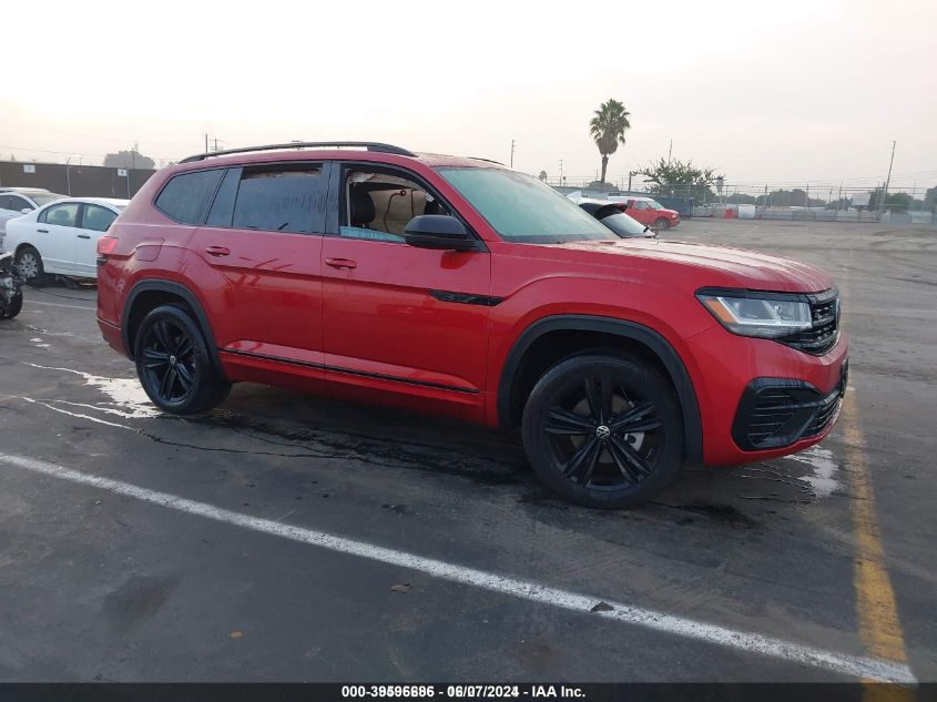 2023 VOLKSWAGEN ATLAS 3.6L V6 SEL R-LINE BLACK