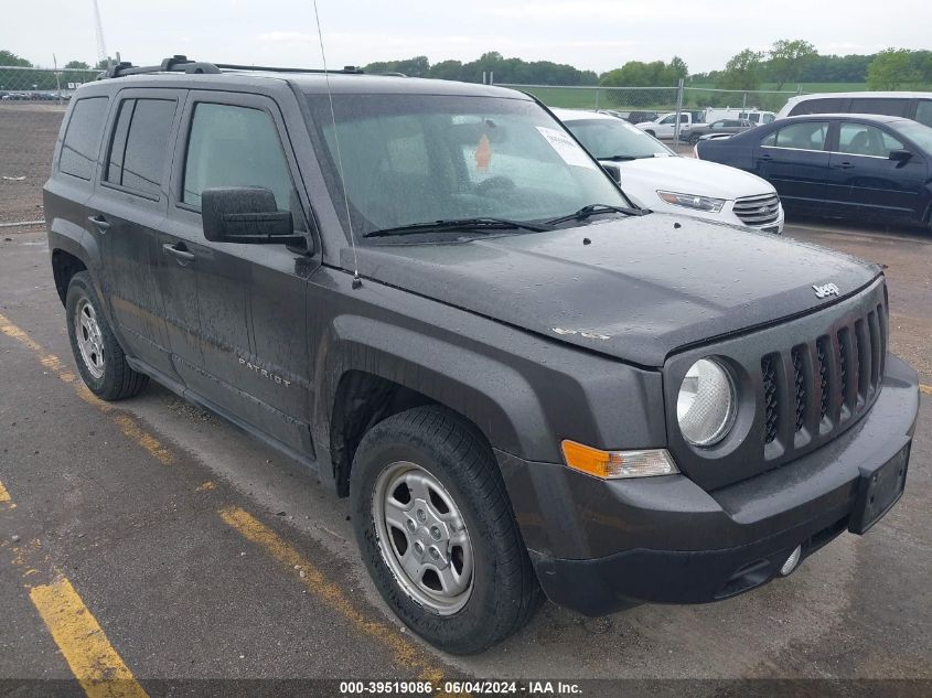 2017 JEEP PATRIOT SPORT