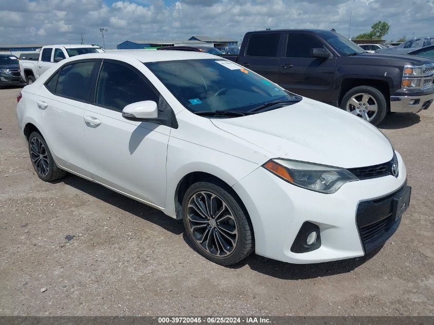 2014 TOYOTA COROLLA S PLUS