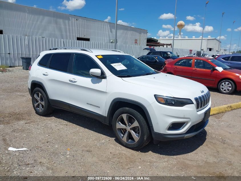 2019 JEEP CHEROKEE LIMITED 4X4